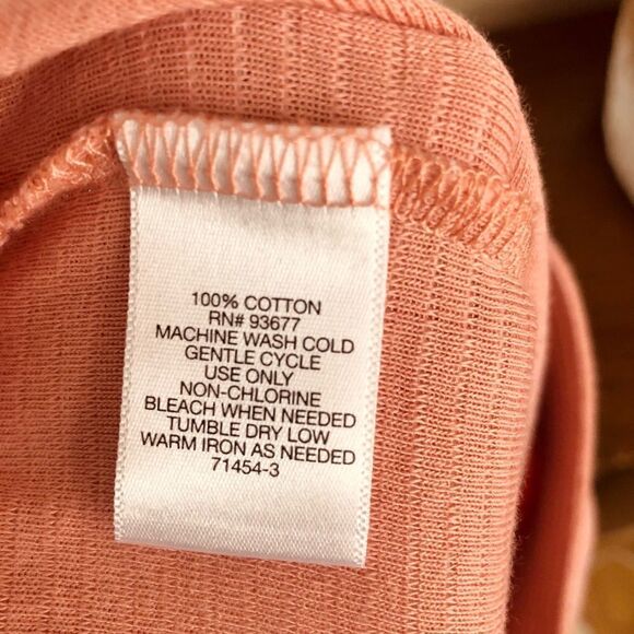 LIZ CLAIBORNE Wide Leg Capris in pink & white stripes/ Sz M - Picture 5 of 5